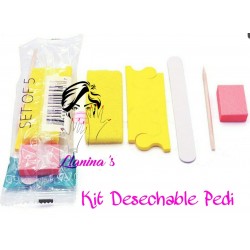 Kit de pedi desechables